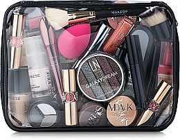 Kosmetiktasche Visible Bag (ohne Inhalt) MAKEUP B:25 x H:18 x T:8 cm