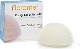 اسفنجة الوجه Florame Natural Facial Konjac Sponge	