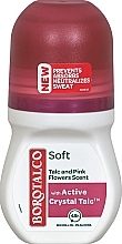 Roll-On Deodorant Antiperspirant Borotalco Anti-Transpirant Roll-On Soft