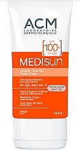 كريم أساس واقي من الشمس  +SPF 100 للوجه ACM Laboratoires Medisun Tinted Cream Light Tint SPF100	