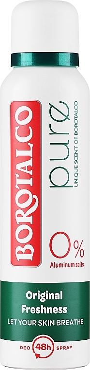 Deodorant Spray - Borotalco Pure Original Freshness Deodorant Spray