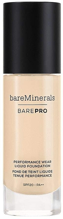 Bare Minerals Barepro 24-Hour Full Coverage Liquid Foundation Spf20	 - كريم أساس للوجه