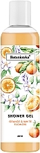 Orange & White Flowers Shower Gel Botanioteka