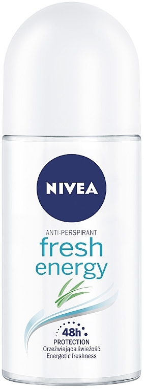 مزيل العرق رول اون مضاد للتعرق "طاقة النضارة" - NIVEA Energy Fresh Deodorant Roll-On	