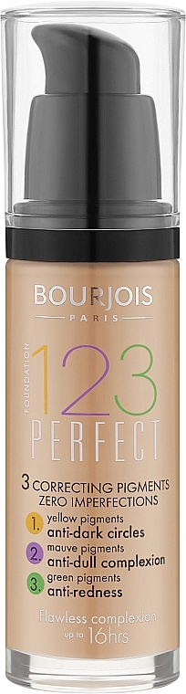 كريم الأساس - Bourjois 123 Perfect Foundation	