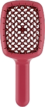 Hair Brush, pink Janeke Curvy M Extreme Volume Vented Brush