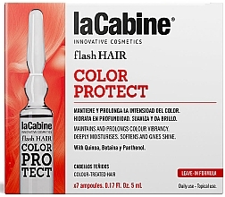 Hair Ampoule La Cabine Flash Hair Color Protect Ampules