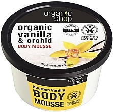 Body Mousse "Bourbon Vanilla" Organic Shop Body Mousse Organic Vanilla & Orchid