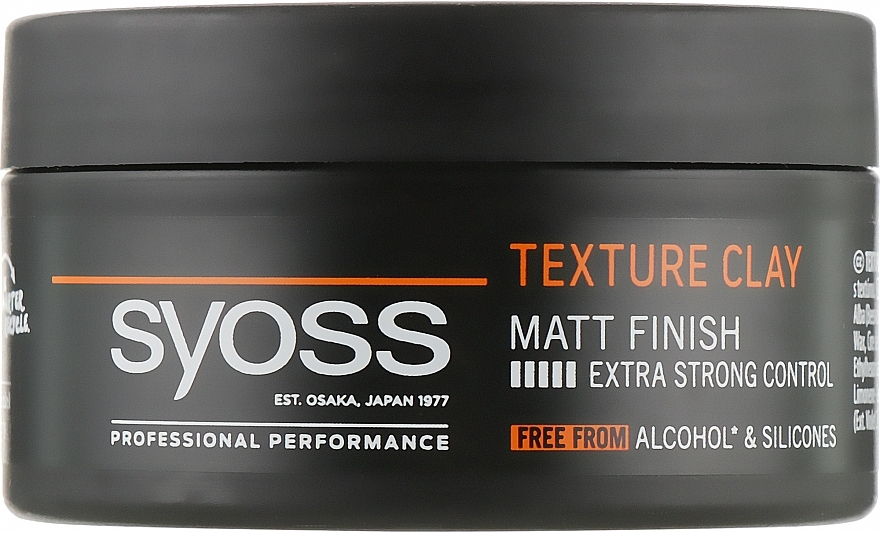 الطين الملمس للشعر Syoss Texture Clay