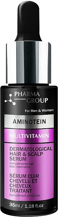 مصل لتساقط الشعر الشديد - Pharma Group Laboratories Aminotein + Multivitamin Anti-Hair Loss Serum	