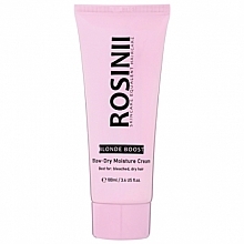 كريم  المرطب للشعر الفاتح Rosinii Blonde Boost Blow Dry Moisture Cream	