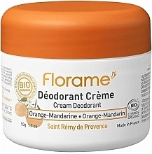 "كريم مزيل العرق "البرتقال - اليوسفي Florame Orange-Mandarine Cream Deodorant	