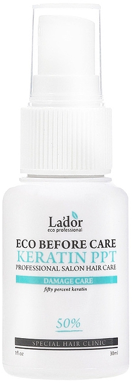 Keratin Protection for Hair Coloring - La'dor Eco Before Care Keratin PPT