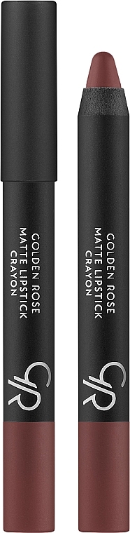 Lipstick Crayon - Golden Rose Matte Lipstick Crayon