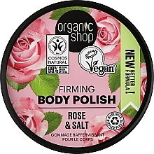 Body Scrub "Rose & Salt" Organic Shop Rose & Salt Body Polish