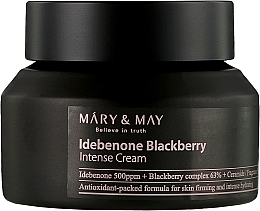 كريم مضاد للشيخوخة مع الإيدبينون Mary & May Idebenone Blackberry Complex Intense Cream	