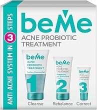 طقم	 BeMe 1+2+3 (cl/gel/150ml + f/cr/50ml + con/15ml)	