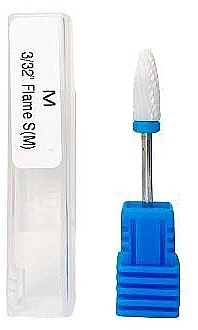 Ceramic Nail Drill Bit, dark blue - Deni Carte M 3/32 Flame