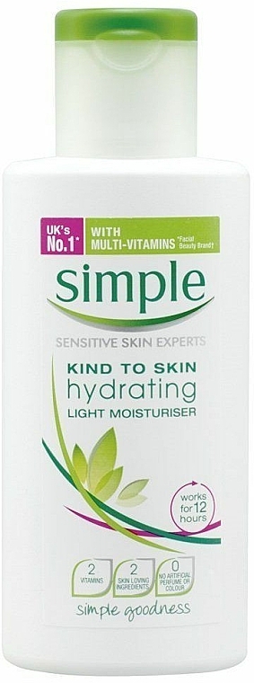 كريم ترطيب - Simple Kind To Skin Hydrating Light Moisturiser