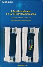 Electric Toothbrush Head, 4 pcs Deni Carte