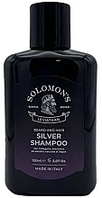 شامبو للشعر الرمادي والأشقر واللحية Solomon's Beard & Hair Silver Shampoo Leviathan	