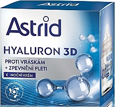 كريم ليلي للوج Astrid Hyaluron 3D