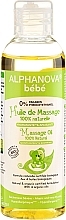 زيت التدليك للأطفال والمولودين Alphanova Bebe Massage Oil 100% Natural