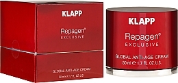 Комплексный анти-эйдж крем Klapp Repagen Exclusive Global Anti-Age Cream