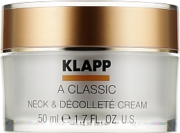 Крем для шеи и декольте Klapp A Classic Neck & Decollete Cream