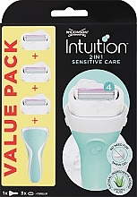 Бритва с 3 сменными кассетами Wilkinson Sword Intuition Sensitive