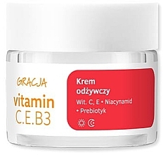 Питательный крем для лица Gracja Vitamin C.E.B3 Cream