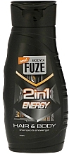 Гель для душа 2в1 "Energy" Body-X Fuze