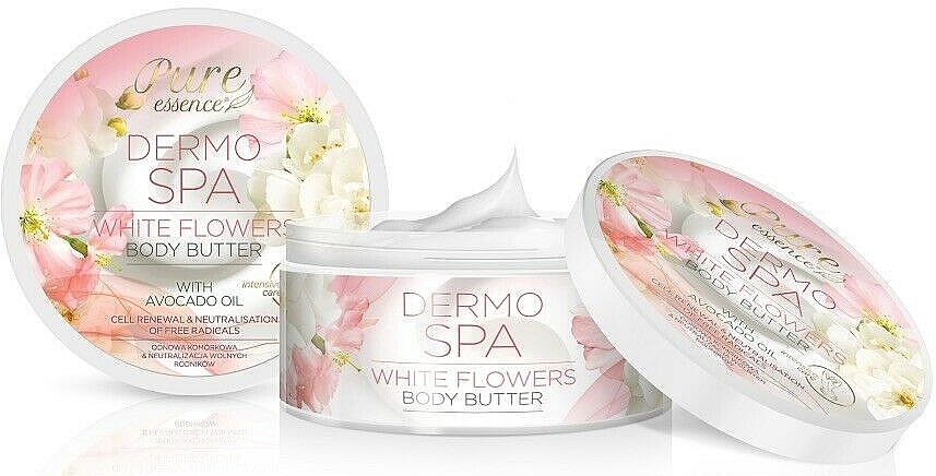 Kehaõli "Valged lilled" - Revers Pure Essence Dermo Spa White Flowers Body Butter	