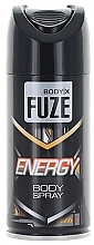 Дезодорант-спрей для мужчин "Energy" Body-X Fuze