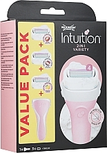 Бритва с 3 типами головок Wilkinson Sword Intuition Variety Edition