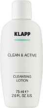 Базовая очищающая эмульсия Klapp Clean & Active Cleansing Lotion