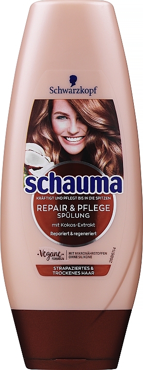 Juuksepalsam Schwarzkopf Schauma Repair & Care Conditioner With Coconut	