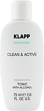 Тоник для лица Klapp Clean & Active Tonic with Alcohol