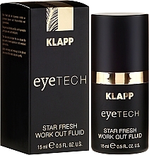 Флюид для век "Звездный фитнес" Klapp Eyetech Star Fresh Work Out Fluid