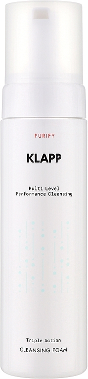 Очищающая пенка тройного действия - Klapp Multi Level Performance Purify Cleansing Foam