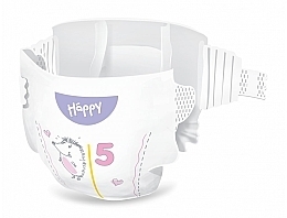 Детские подгузники 11-18 кг, размер 5 Junior, 104 шт Bella Baby Happy Soft & Delicate