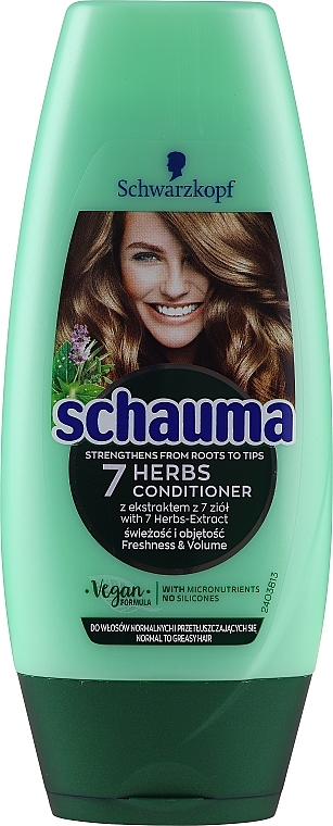 Palsam "7 Ravimtaime" - Schwarzkopf Schauma 7 Herbs Conditioner