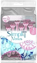 Одноразовые бритвенные станки, 12 шт. Gillette Venus 3 Simply