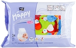 Влажные салфетки c витамином Е, 24 шт Bella Baby Happy Vit E & Allantoin