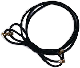 Hair Tie with Bow, black Lolita Accessories