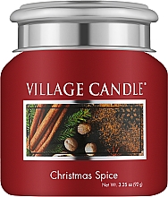 Scented Candle in Jar Village Candle Christmas Spice