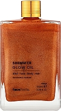 Face Facts Shimmer Glow Oil Shimmering Body Oil