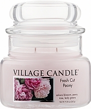 Scented Candle in Jar 'Fresh Peony' Village Candle Fresh Cut Peony