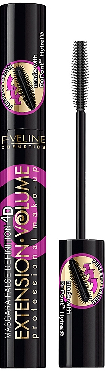 Lash Mascara - Eveline Cosmetics Extension Volume Professional False Definition&Deep Carbon Mascara