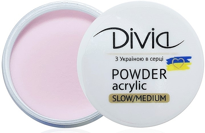 Acrylic Powder - Divia Acrylic Powder Slow/Medium Di1808